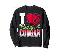 I Love Being A Cougar Shirt I Heart Being A Cougar Sweatshirt