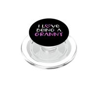 I Love Being A Granny Cute Cool PopSockets PopGrip for MagSafe