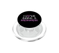 I Love Being A MomMom Cute Cool Mom-Mom PopSockets PopGrip for MagSafe