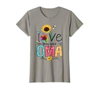 I Love Being Called Oma Sunflower Cute Mother's Day Woman T-Shirt