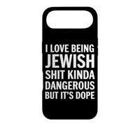 I Love Being Jewish Kinda Dangerous It’s Dope Jewish Pride Case for iPhone Air