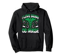 I Love Being OB Nurse St. Patrick's Day Obstetrics Nurse Pullover Hoodie