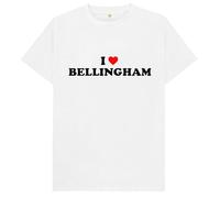I Love Bellingham Kids Womens Mens T Shirt Medium White