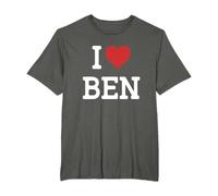 I Love Ben - I Heart Ben - Funny Gift For Ben T-Shirt