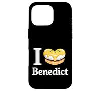 I Love Benedict Food Lover Breakfast Eggs with Hollandaise Case for iPhone 16 Pro