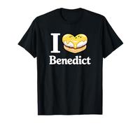 I Love Benedict Food Lover Breakfast Eggs with Hollandaise T-Shirt