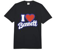 I Love Bennett Comfort Colors Adult Heavyweight T-Shirt