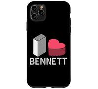 I Love Bennett Personalized First Name Bennett Case for iPhone 11 Pro Max