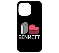 I Love Bennett Personalized First Name Bennett Case for iPhone 14 Pro Max