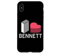 I Love Bennett Personalized First Name Bennett Case for iPhone XS Max