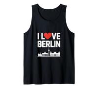I Love Berlin Cityscape Enthusiast Tank Top