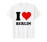 I Love Berlin Value Graphic T-Shirt, Men, White, L