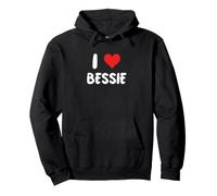 I Love Bessie - Heart Pullover Hoodie