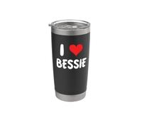 I Love Bessie - Heart Stainless Steel Insulated Tumbler