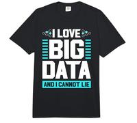 I Love Big Data Data Analyse Data Scientist Statisctics Comfort Colors Adult Heavyweight T-Shirt
