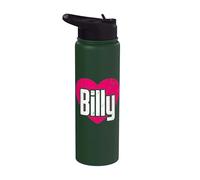 I Love Billy Cute First Name I Heart Billy Stainless Steel Insulated Water Bottle