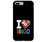 I Love Bingo Colorful Heart Numbers Case for iPhone 7 Plus/8 Plus