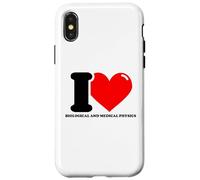 I love Biological and Medical Physics Case for iPhone X/XS