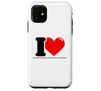 I love Biological and Pharmaceutical Chemistry Case for iPhone 11