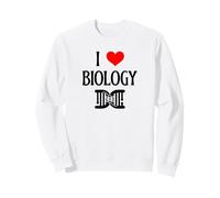 I Love Biology I Heart Biology Scientist Life Science Lover Sweatshirt