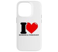 I love Biomedical Toxicology Case for iPhone 14 Pro