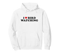 I Love Bird Watching Birder Nature Enthusiast Watcher Pullover Hoodie