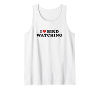 I Love Bird Watching Birder Nature Enthusiast Watcher Tank Top