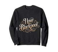 I Love Blackpool Seaside Holiday Souvenir Promenade Sweatshirt