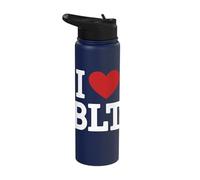 I Love BLT Bacon Lettuce Tomato Perfect Deli Breakfast Lunch Stainless Steel Insulated Water Bottle