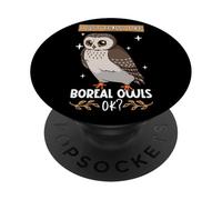 I love Boreal Owls PopSockets Adhesive PopGrip