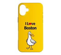 I Love Boston Case for iPhone 16 Plus