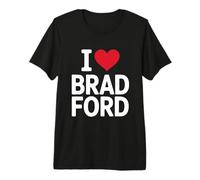 I Love Bradford Series Souvenir Memory for Men Women Kids Premium T-Shirt