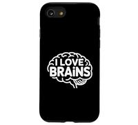 I Love Brains Clever Enthusiast Statement Case for iPhone SE (2020) / 7/8