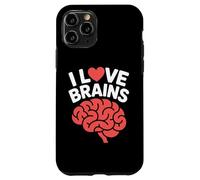 I Love Brains Fun Neuroscience Humor Case for iPhone 11 Pro