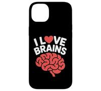 I Love Brains Fun Neuroscience Humor Case for iPhone 14 Plus