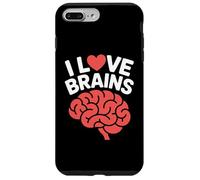 I Love Brains Fun Neuroscience Humor Case for iPhone 7 Plus/8 Plus