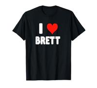 I Love Brett - Heart T-Shirt