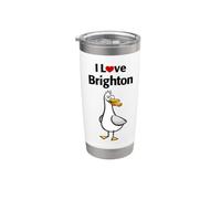 I Love Brighton Stainless Steel Insulated Tumbler