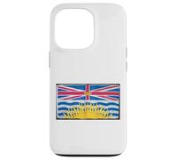 I Love British Columbia Canada Flag Case for iPhone 13 Pro