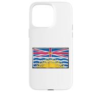 I Love British Columbia Canada Flag Case for iPhone 15 Pro Max