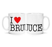 I Love Bruuuuce Bruce 10oz Mug Cup Wrap Around Design Single Mug