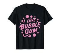 I Love Bubble Gum Funny T-Shirt