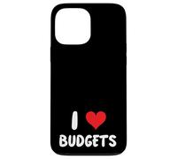 I Love Budgeting - Heart Fire Financial Independence Budget Case for iPhone 13 Pro Max