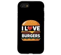 I Love Burgers Juicy Mouthwatering Delight Case for iPhone SE (2020) / 7/8