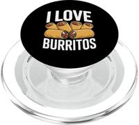 I Love Burritos Tasty Wraps Fiesta Lovers PopSockets PopGrip for MagSafe