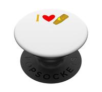 I Love Buttered Corn BBQ Cookout PopSockets Adhesive PopGrip