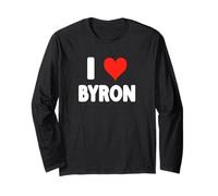 I Love Byron - Heart Long Sleeve T-Shirt