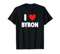 I Love Byron - Heart T-Shirt