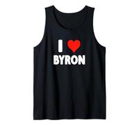 I Love Byron - Heart Tank Top