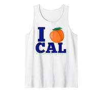 I Love Cal Be A Peach Vote For Big Dumper I Love Cal Tshirt Tank Top